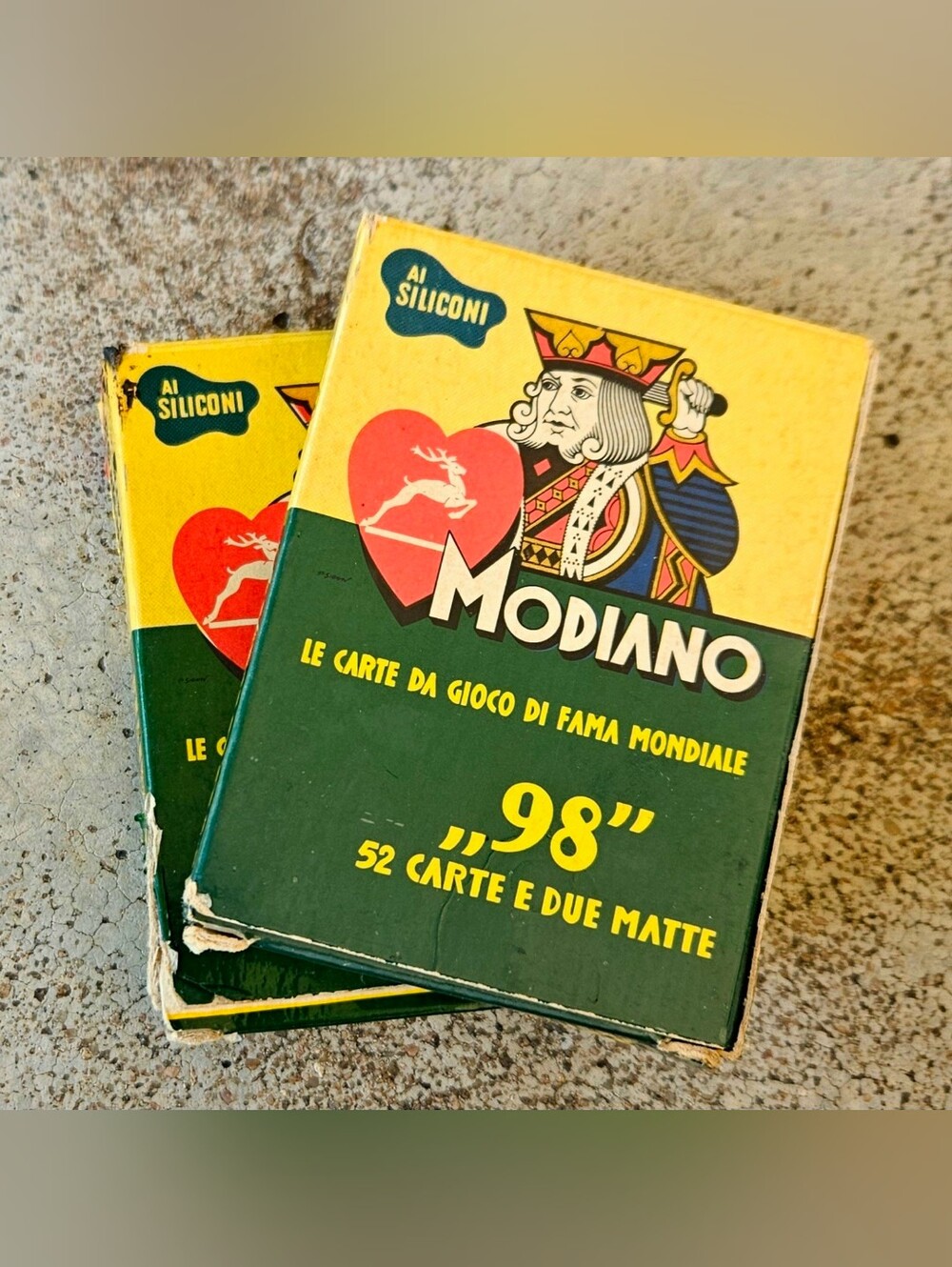 Modiano Playing Cards Italian Collectible
